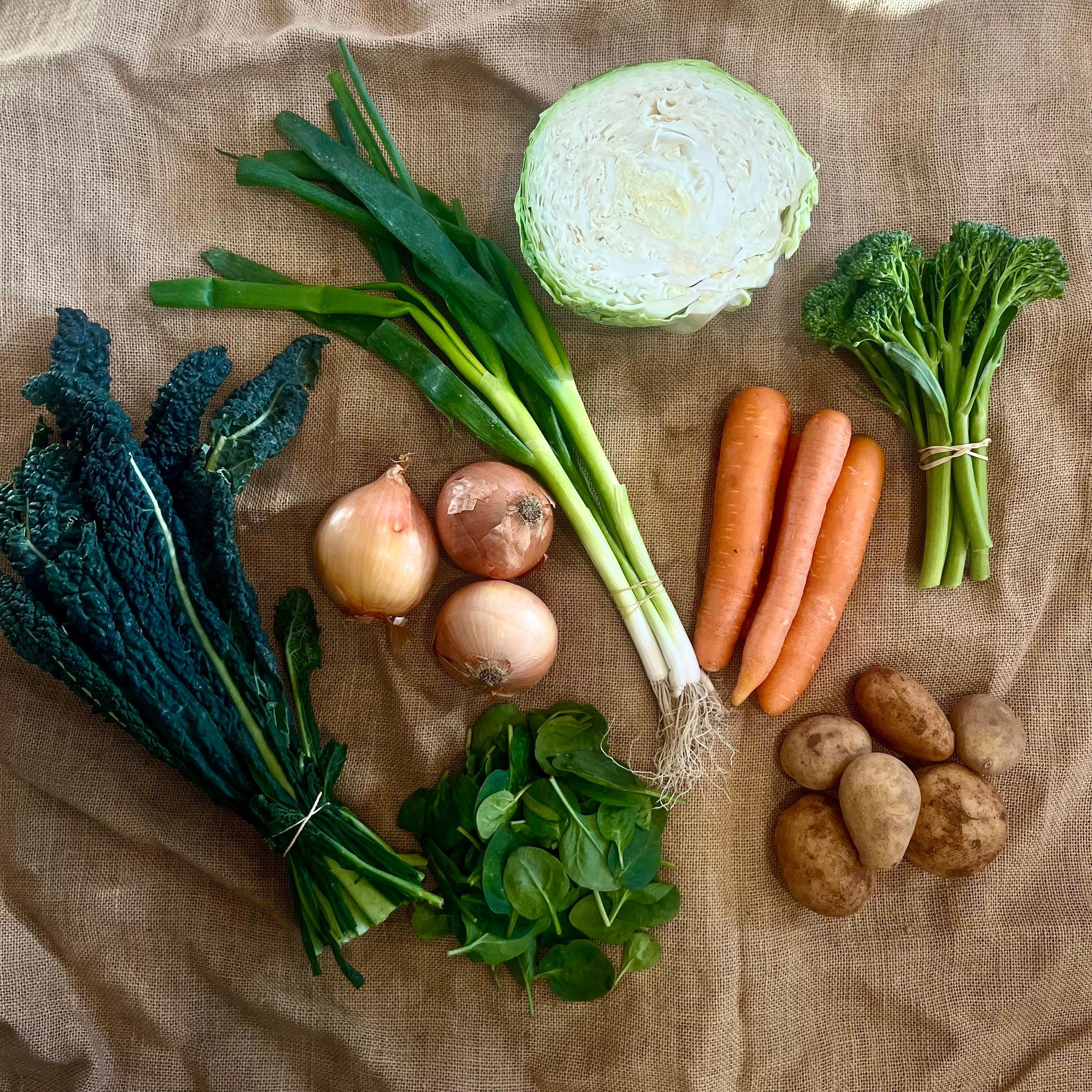 2. Weekly Veggie Box - Seasonal (3 months) Upfront Payment
